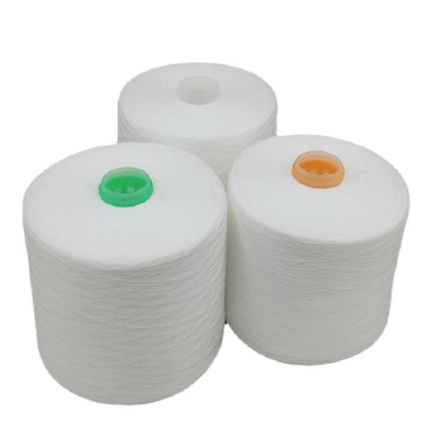 Poly Spun Yarn 100% Polyester High Tenacity Colorful Sewing Poly Spun Knitting