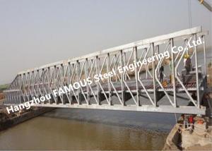 China Multi-span Single Lane Steel Box Girder Bailey Bridges Structural Formwork Truss Construction on sale