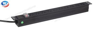 Wholesale USA Type Commercial 10 Way PDU LED Surge Protector Switch from china suppliers