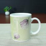 Ceramic Color Changing Coffee Mug , christmas heat changing custom color