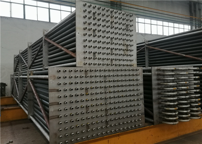 ASME A179 Carbon Steel Steam Boiler Economizer For Heat Exchanger Assembled OD 50.8mm