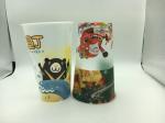 Custom Promotional 3D Lenticular Cup Food Grade , Plastic Drinking Cups