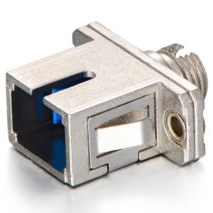 Wholesale SC APC Singlemode Simplex Fiber Optic Adaptor Fiber Optic Accessories from china suppliers
