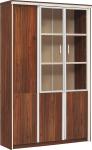Melamine Board Wood Look File Cabinet 1.3M 3 Doors ISO14001