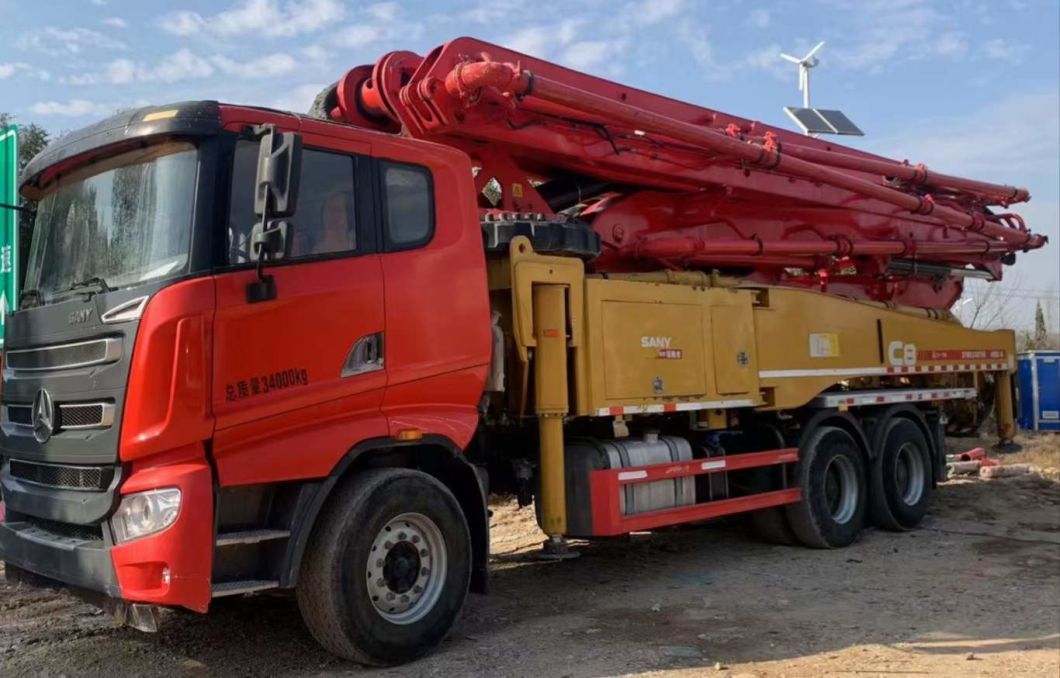 20 Years Sy Concrete Pump Truck 49 Meters Pump