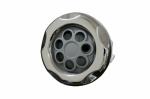 5” LED Pulsating Stream Massage Hot Tub Jets With Stainless Steel Cover Triangle