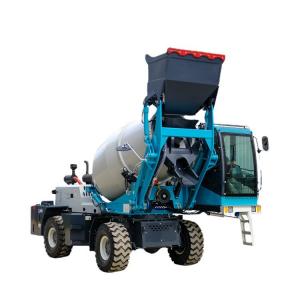 Wholesale Self Loading Concrete Truck Mixer XDEM 4.5m3 91KW 7700*2860*358MM from china suppliers