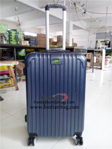China 2015 new fashion mould abs pc pet hard shell luggage set on sale