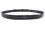 2.8cm Width Women'S Fashion Leather Belts For Dresses With Alloy Buckle
