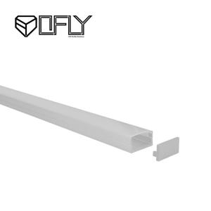 Wholesale Milky Frosted Opal Cover Surface Mounted LED Profile For Ceiling Cabinet Lighting 20*10mm from china suppliers