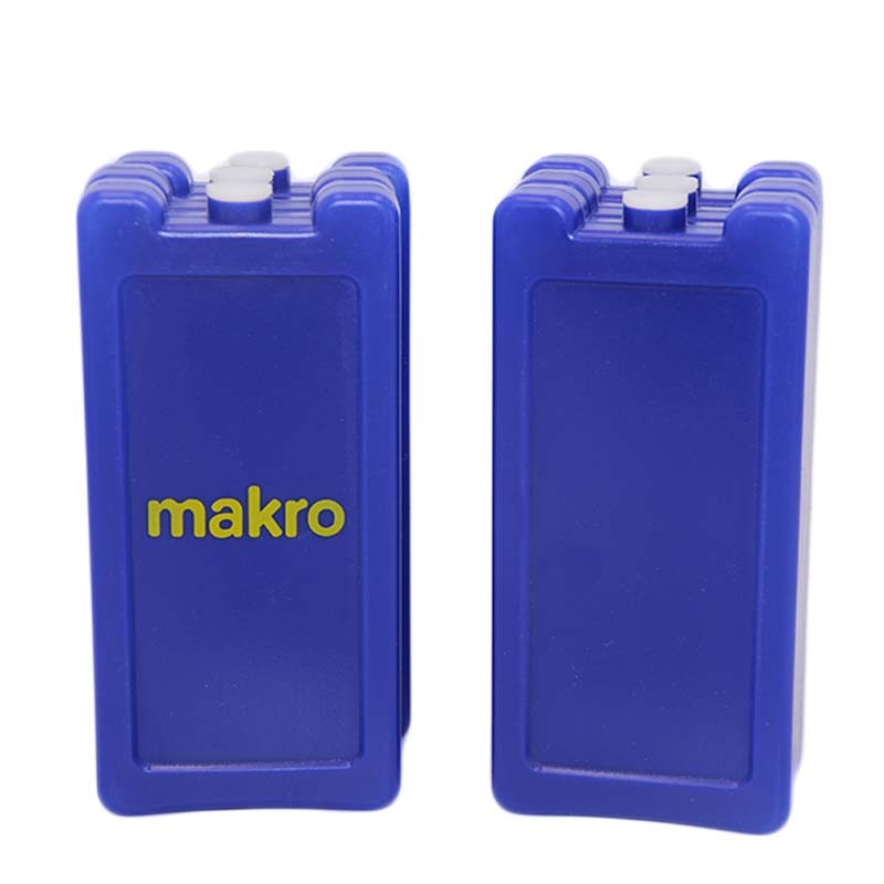 FDA Hard Plastic Reusable Ice Bricks With Logo Printed