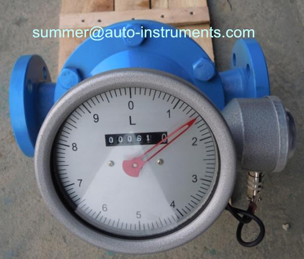 Quality Oval gear flowmeter for crude oil/heavy oil flowmeter/flow meter made in China for sale