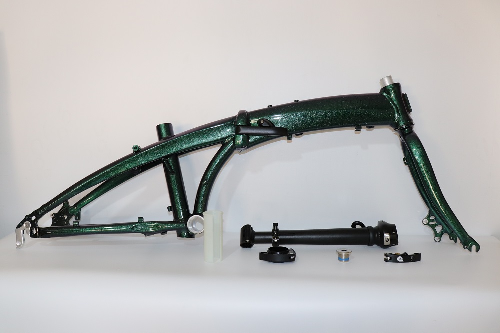 Lightweight 20" Aluminum Alloy Bike Frame for Crius Bicycle Parts Foldable Design