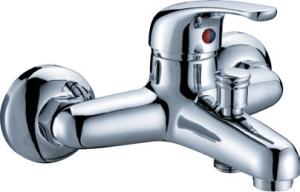 Wholesale Modern Polished Two Hole Faucet , Ceramic Cartridge Bathtub Mixer Tap from china suppliers