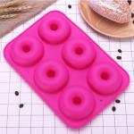 Freezer Safe 120g 6 Cavity Silicone Cake Molds