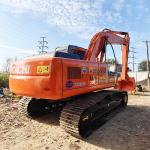ZX200-3G Used Hitachi Excavators Original ISUZU Engine 0.9m3 Bucket Capacity