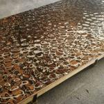 2019 Steelcolor Aperam Supplier Water Ripple Pattern 1500*3000 Stainless Steel
