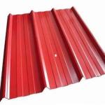 PPGI Color Coated Iron Roof Sheet Corrugated Wave Tile Roofing Sheet Thickness 0