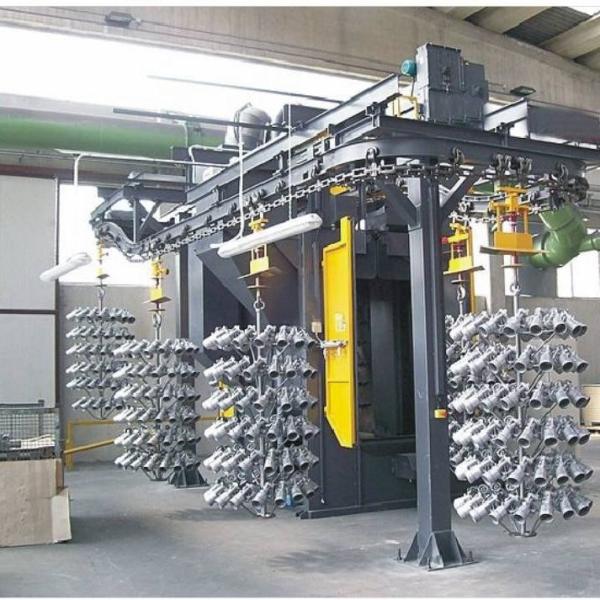 High Density Mechanical Aluminum Metal Surface Treatment shot peening process