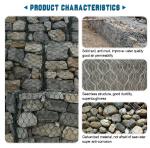 Direct Sale Galvanized Chain Link Fence Gabion Box for Great Standard Hexagonal