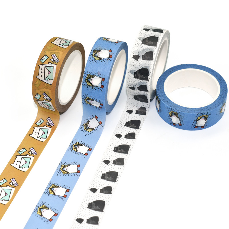 Tropical Breeze Japanese Paper Washi Tape For Gift Box Decoration