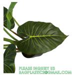 Artificial Monstera Deliciosa Plant 37" Fake Tropical Palm Tree, Perfect Faux