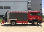 Diesel Type Heavy Rescue Fire Truck 6 Wheel 310HP With 5T Crane