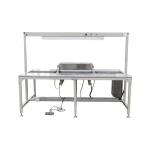 Manufacturing Plant PVC Baking And Cooling Table 8.5KW For Dispenser
