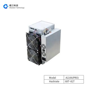 Wholesale Bitcoin canaan avalon A1166 , Asic Avalonminer A1166Pro 68-81T from china suppliers