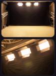 ATG Conference 3 Primary Colors Heaven Earth Row LED Flood Light 150W For Sports