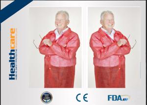 Wholesale Conformable Medical Disposable Laboratory Coats With Pocket Collar Knitted Anti - Fluid from china suppliers