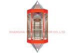 Observation Hairline Stainless Steel Panoramic Glass Elevator Lift