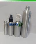 Cosmetic Perfume Aluminum Containers Toner Bottles with Spray Pumps