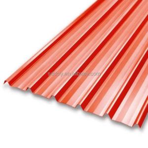 Wholesale Color Coated Plate SGCC Galvanized Corrugated Roofing Sheet with Customizable Length from china suppliers