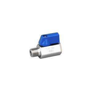 Wholesale 304 Stainless Steel Male and Female Thread Air Compressor Cut off Valve Micro Switch Mini Ball Valve from china suppliers