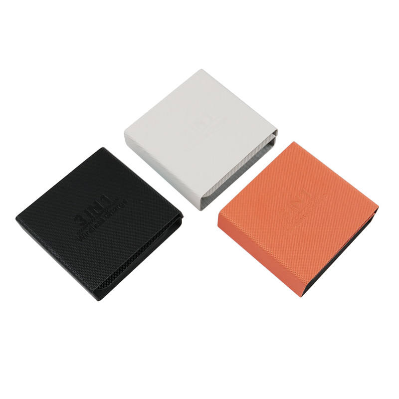 FCC Fast Wireless Charger 3 In 1 Magnetic Shape Can Visual Wireless Charger The Coil