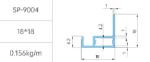 Solar Photovoltaic Battery Aluminum Extrusions Profiles Solar Panel Frame