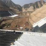PP/ PET Geotextile 100g/sqm-800g/sqm Short Fiber Non-Woven Geotextile for