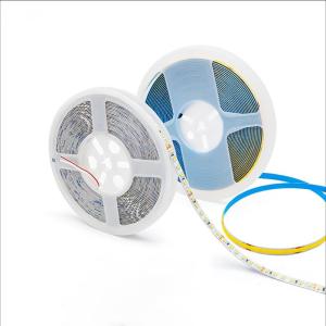 Wholesale 10W/M RA90 Flexible COB Tape DC 12V 24V Ultra Slim 5mm Dotfree 480leds COB Strip Light from china suppliers