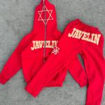 Custom French Terry Streetwear Full Face Zip up Hoodie Binding Embroidery Patch