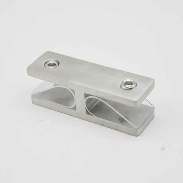 Stainless steel Glass Clamps 180 degree RS2313 plus, 80X25mm, thickness 5mm,