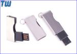 Twist Shinning Metal Usb Thumbdrive Blade Type with Free Key Ring
