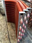 Refrigeration Heat Pump Condenser Coil Micro Channel Water Cooled