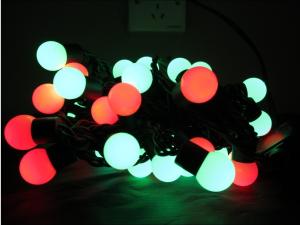 Wholesale 5m/16.5ft 50 Lights RGB Ball LED Color Changing String Lights from china suppliers