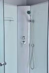 Mat Glass Shower Door Enclosures Aluminum Frame 1-1.2mm