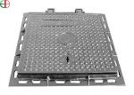 Cast Iron Sewer Galvanized Steel Manhole Covers EN124 C250 Sanitary Sewer