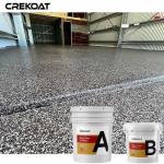 Nanotechnology Formulations Epoxy Flake Floor Coating High Pressure Resistance