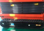 8m Crawler Hydraulic Self Propelled Scissor Lift with Battery Power