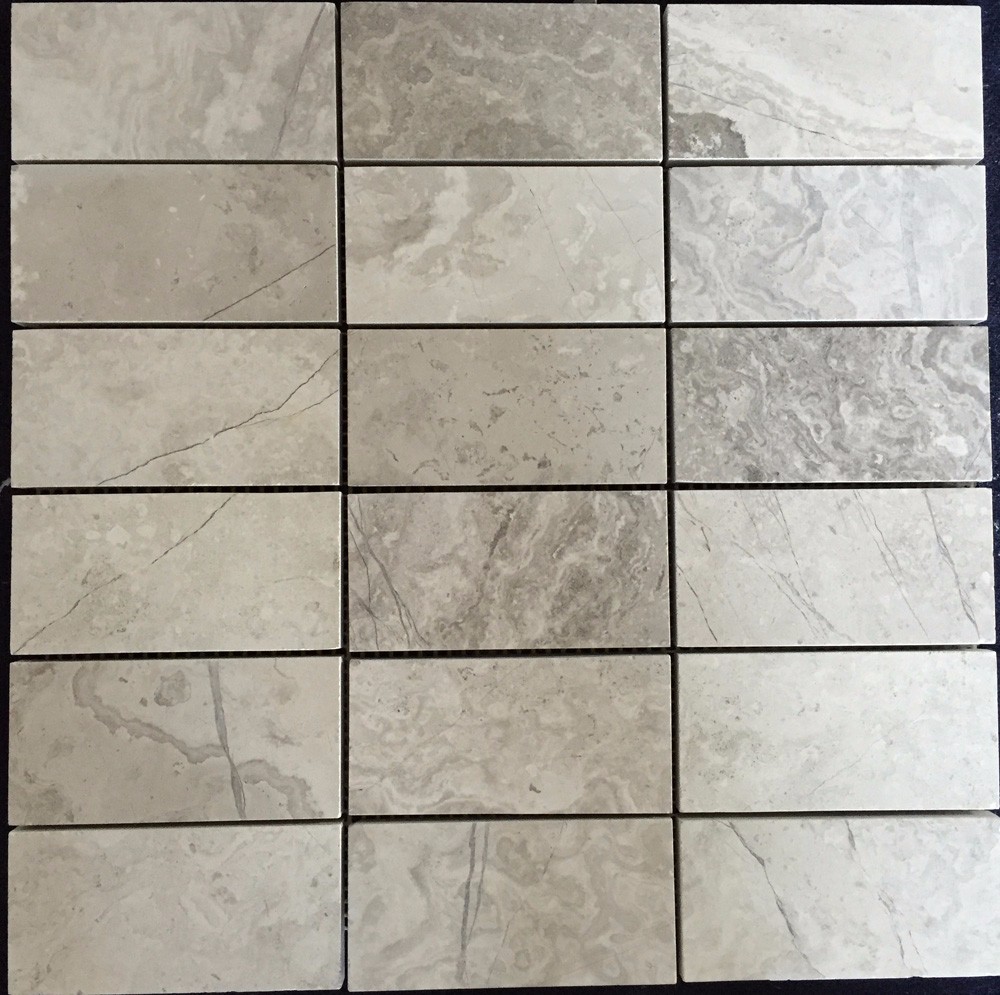 Lantern White Marble Mosaic Tile Suit Indoor Wall Decoration 305 X 305mm Size