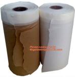 PAPER Adhesive Plastic Car Seat Covers Masking Film Car Painting With Masking